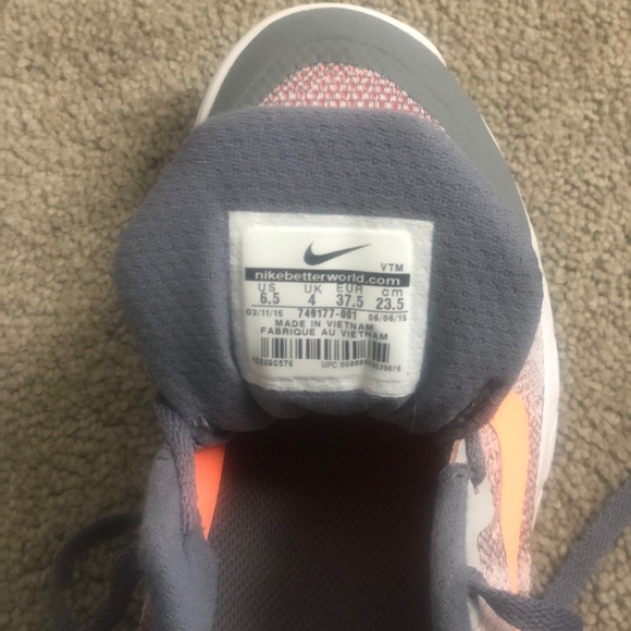 nike flex experience rn 6 orange